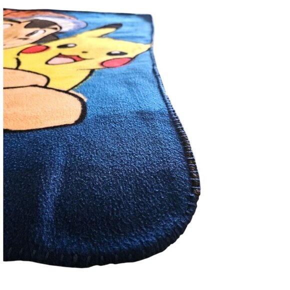 Pokemon Fleece Throw 40"x50" Soft & Warm, Ash, Pikachu - Picture 3 of 7